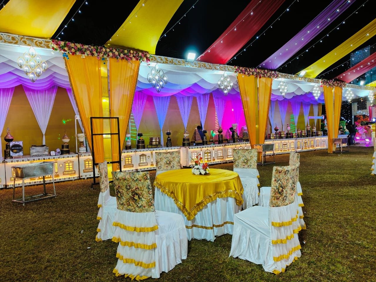 Royal Catering Setup